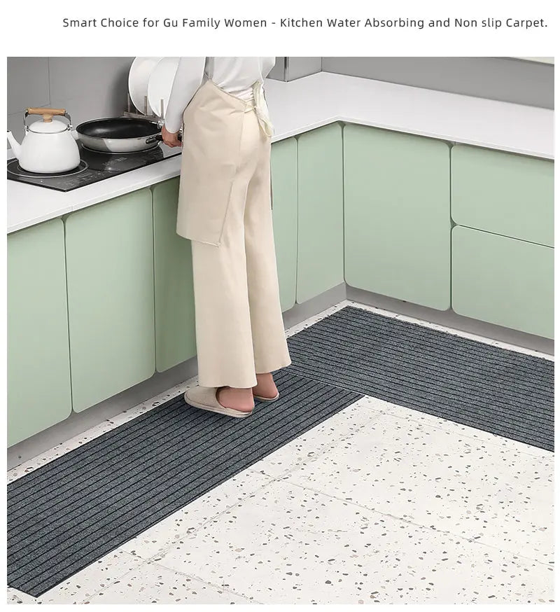 Modern Non-Slip Square Floor Mat