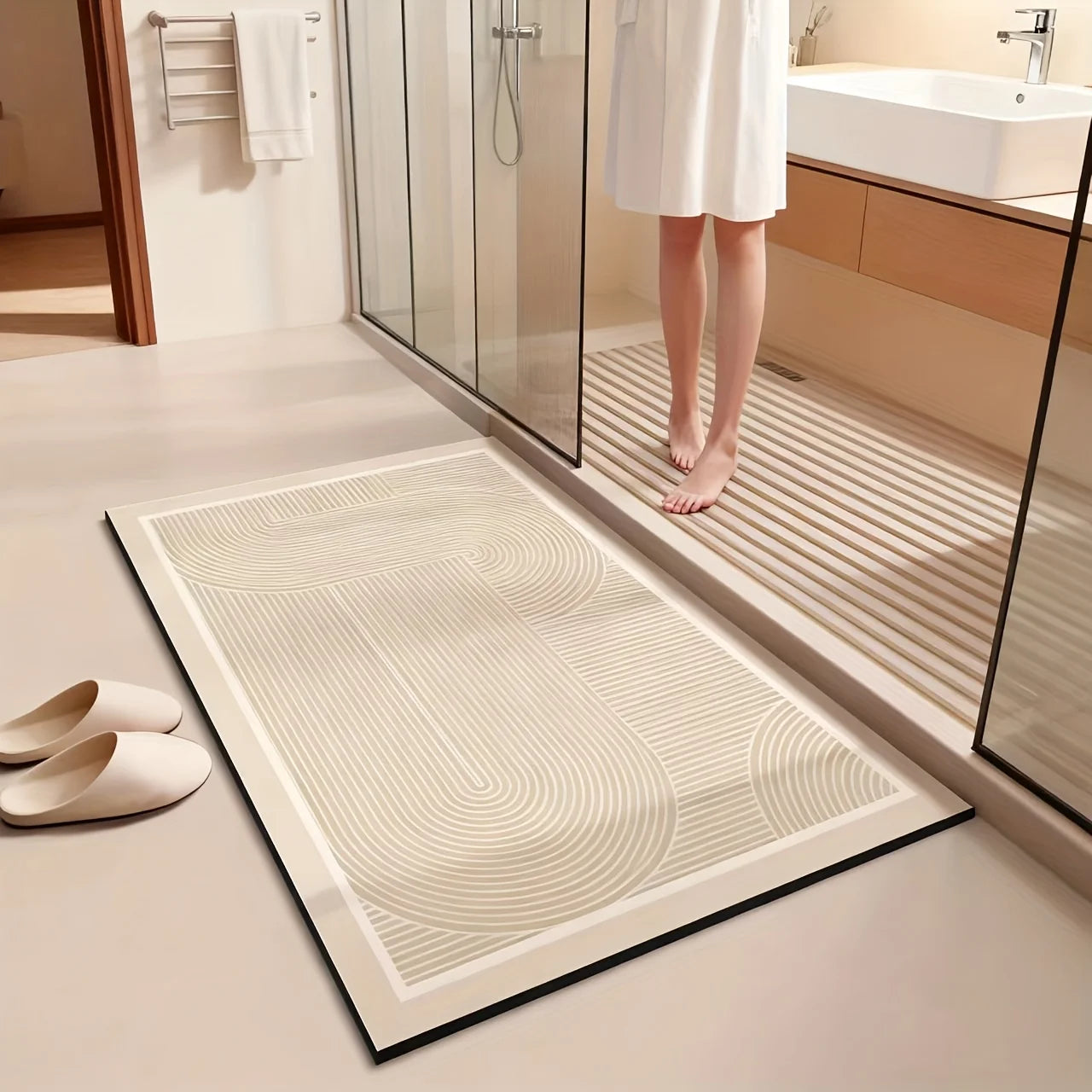 Ultra Soft Anti-Slip Bathroom Floor Mat