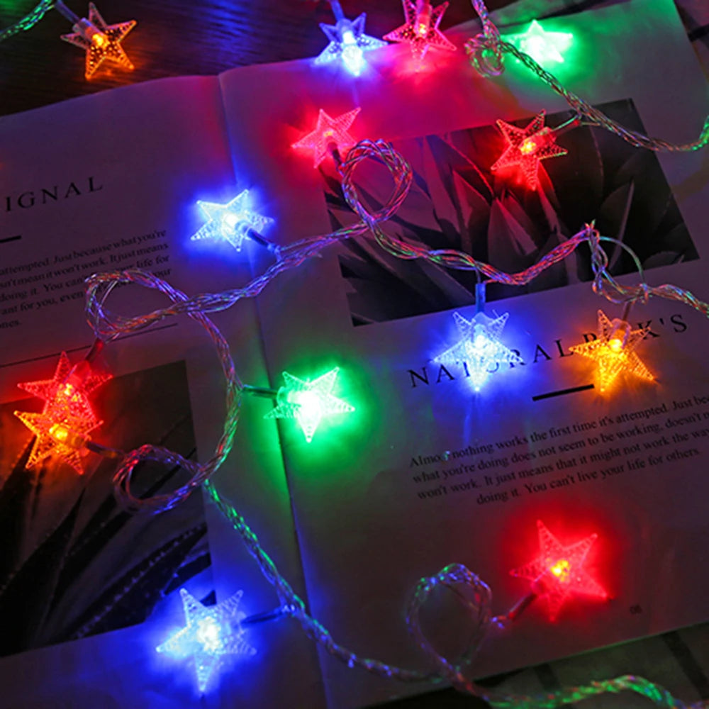 LED Star Fairy String Lights