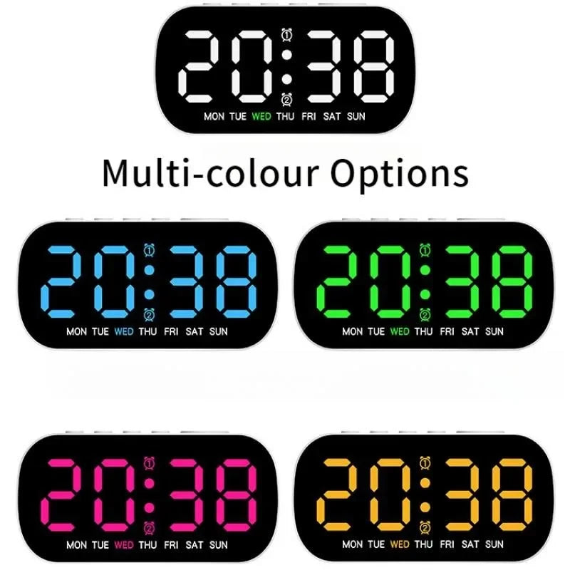 USB LED Digital Alarm Clock