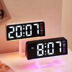 USB LED Alarm Clock with Mood Light