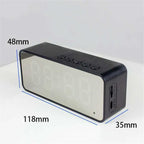 Mini Bluetooth Speaker Alarm Clock