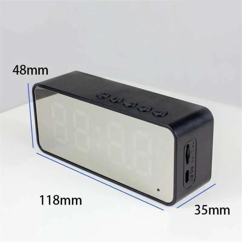 Mini Bluetooth Speaker Alarm Clock
