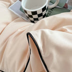 Solid Color Bedding Set (Simple Style)