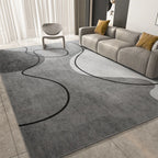 Modern Minimalist Washable Area Rug