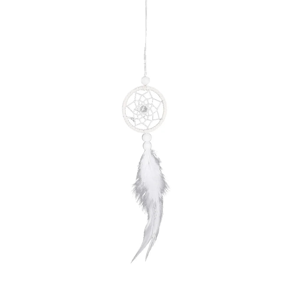 Handmade Feather Dream Catcher Hanging Decor