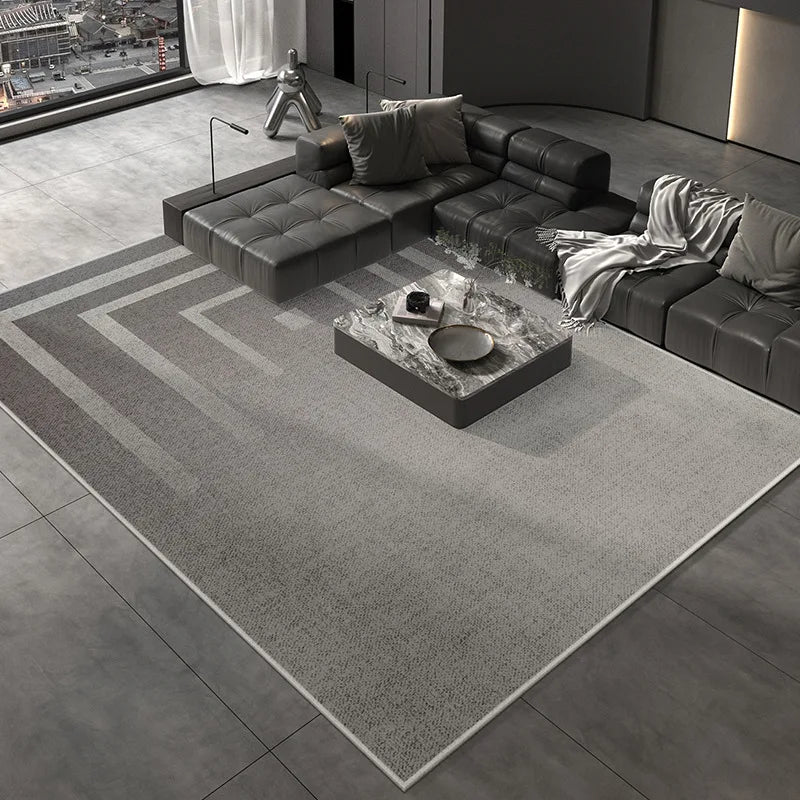 Modern Minimalist Washable Area Rug