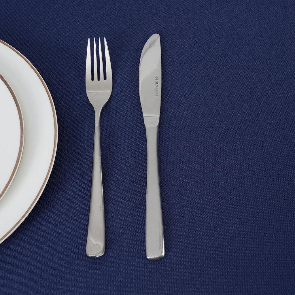 Solid Color Round Tablecloth
