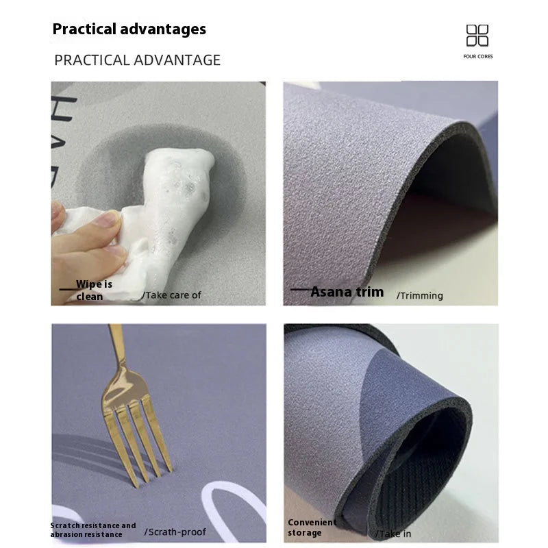Ultra Soft Anti-Slip Bathroom Floor Mat