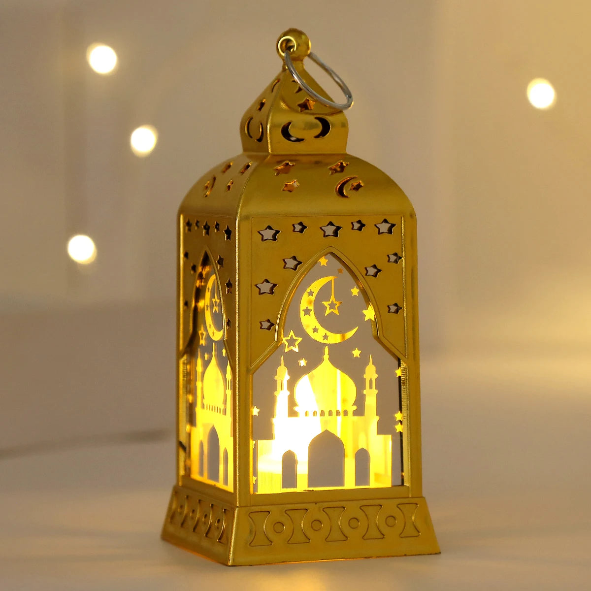LED Star Moon Ramadan Lantern Lamp
