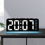 USB LED Alarm Clock with Mood Light