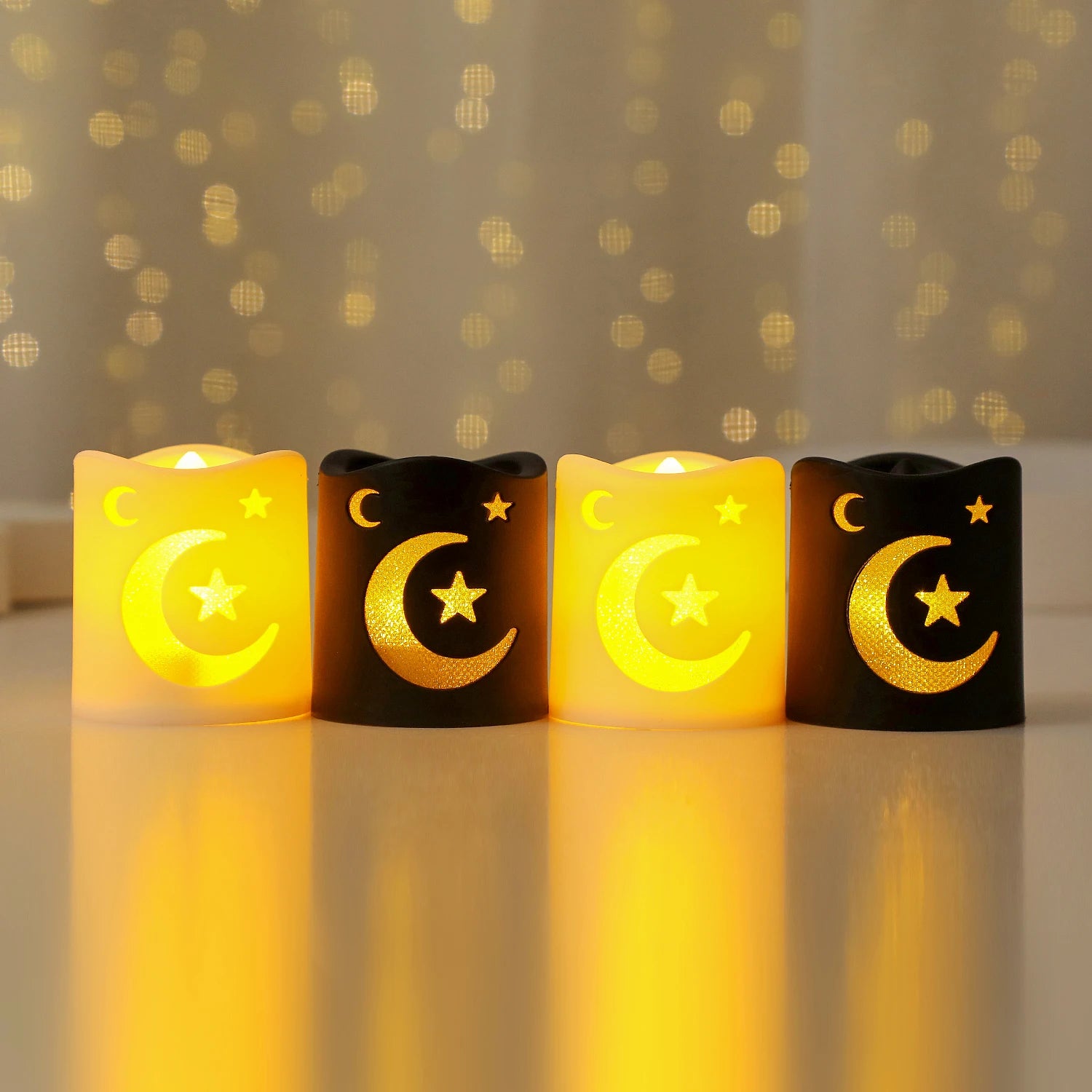 LED Star Moon Ramadan Lantern Lamp