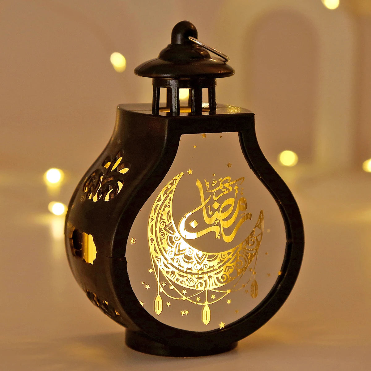 LED Star Moon Ramadan Lantern Lamp