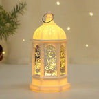 LED Star Moon Ramadan Candle Lamp