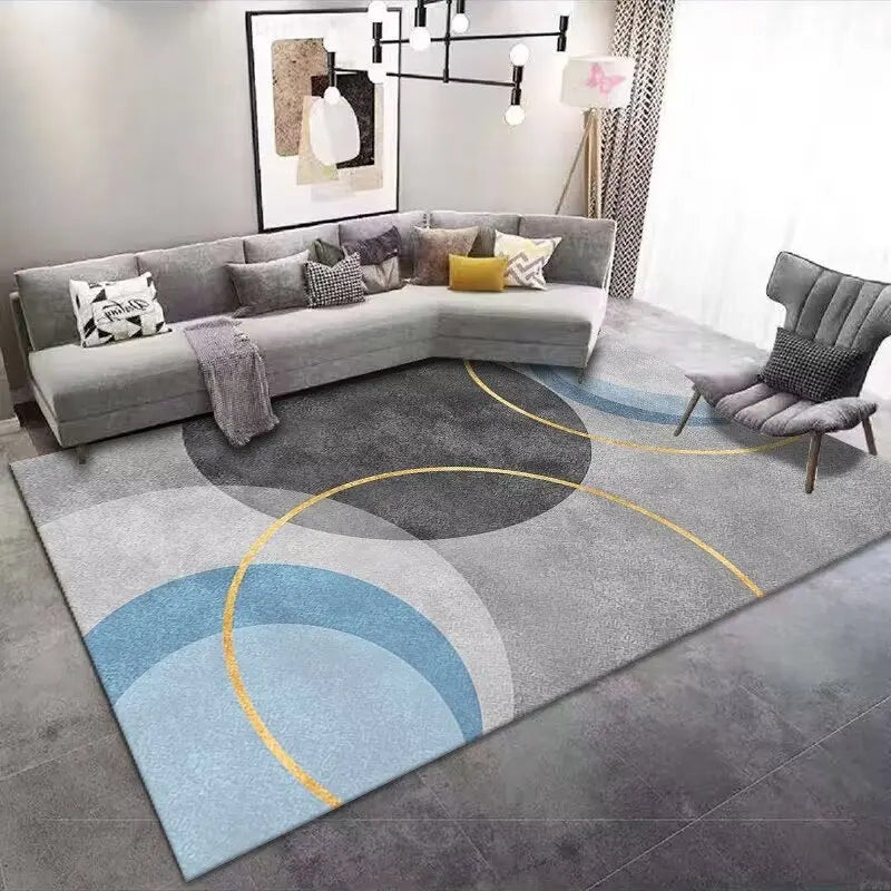 Modern Minimalist Washable Area Rug
