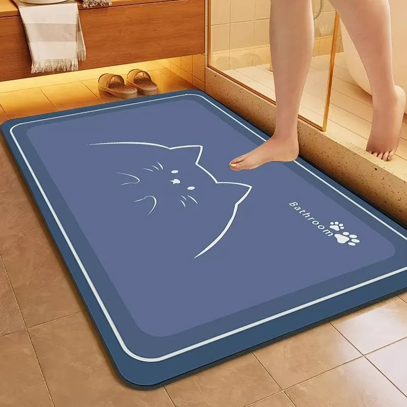 Quick-Dry Anti-Slip Bathroom Rug