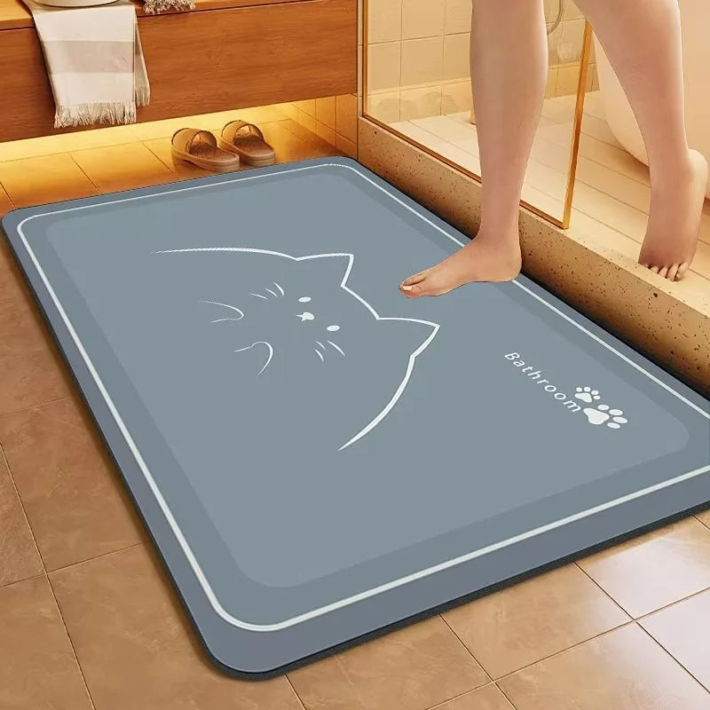 Quick-Dry Anti-Slip Bathroom Rug