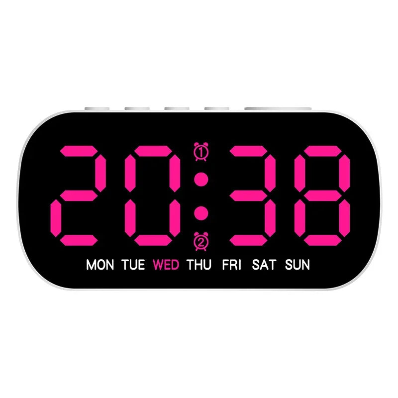 USB LED Digital Alarm Clock