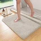 Furry Anti-Slip Bathroom Floor Mat