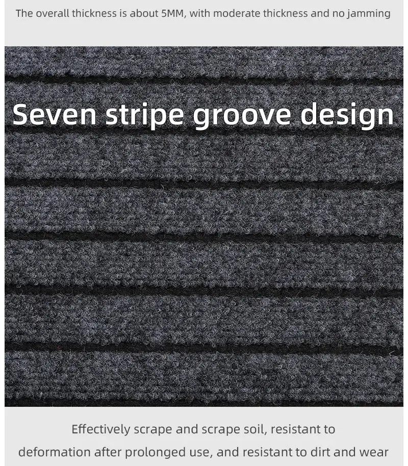 Modern Non-Slip Square Floor Mat