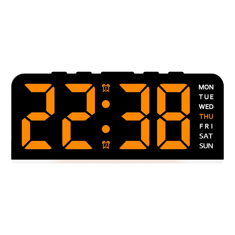 USB LED Alarm Clock with Mood Light