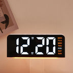 USB LED Alarm Clock with Mood Light