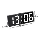 Voice Control LED Digital Alarm Clock