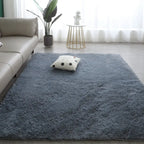 Nordic Tie-Dye Long Pile Area Rug