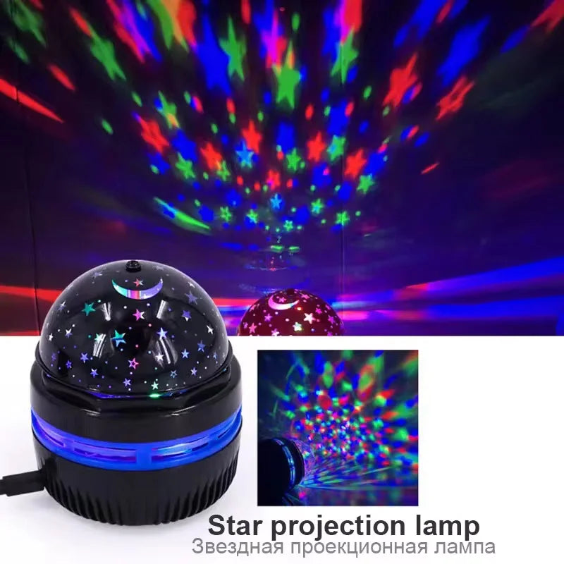 Colorful Starry Sky Galaxy Projector