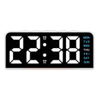 USB LED Alarm Clock with Mood Light