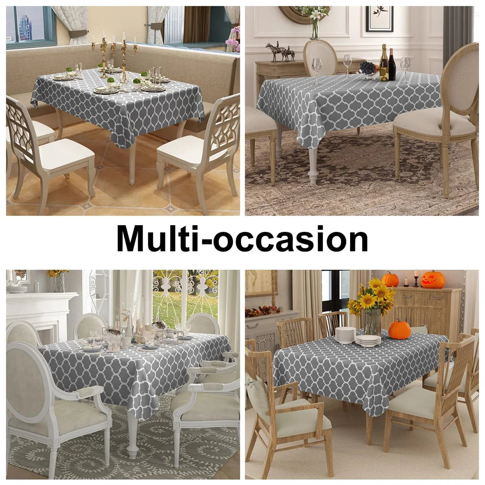 Waterproof PVC Rectangular Tablecloth