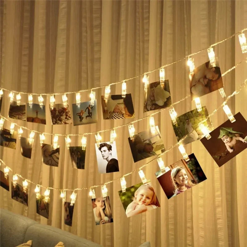 3M 20LED Photo Clip Fairy Lights