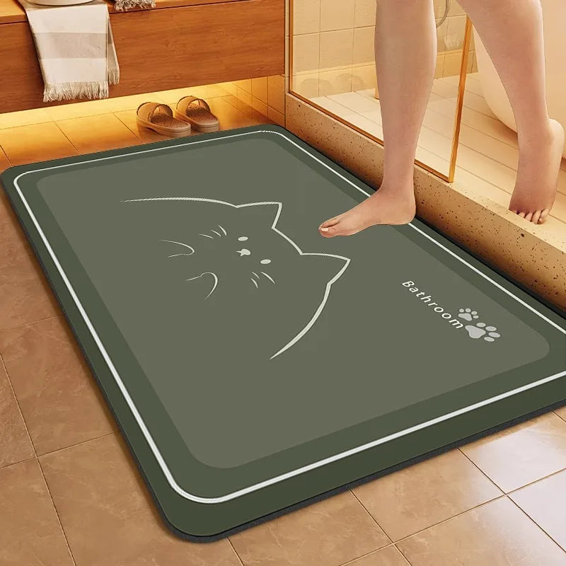 Quick-Dry Anti-Slip Bathroom Rug