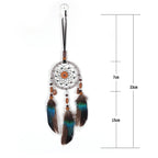 Handmade Feather Dream Catcher Hanging Decor