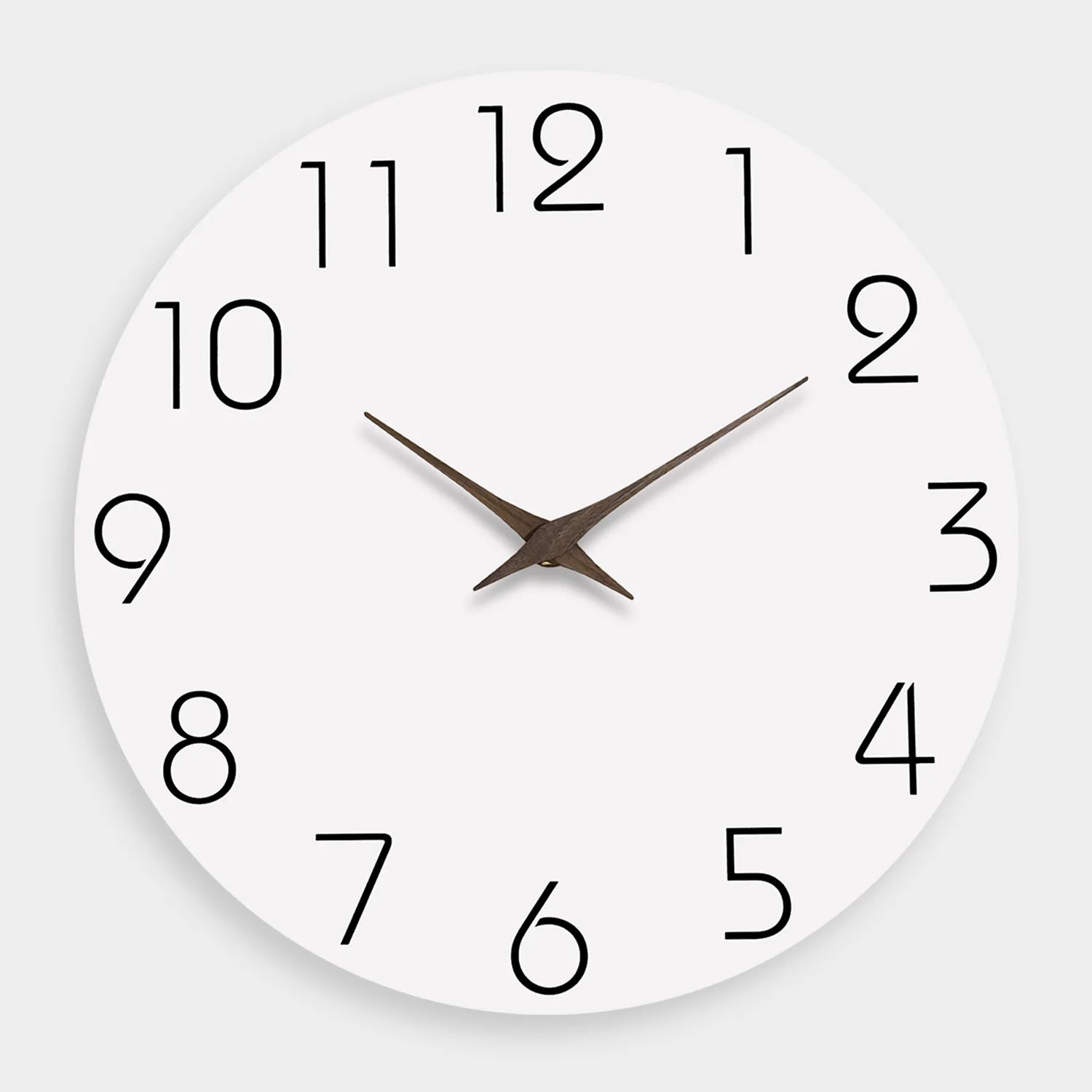 Modern Wooden Silent Wall Clock