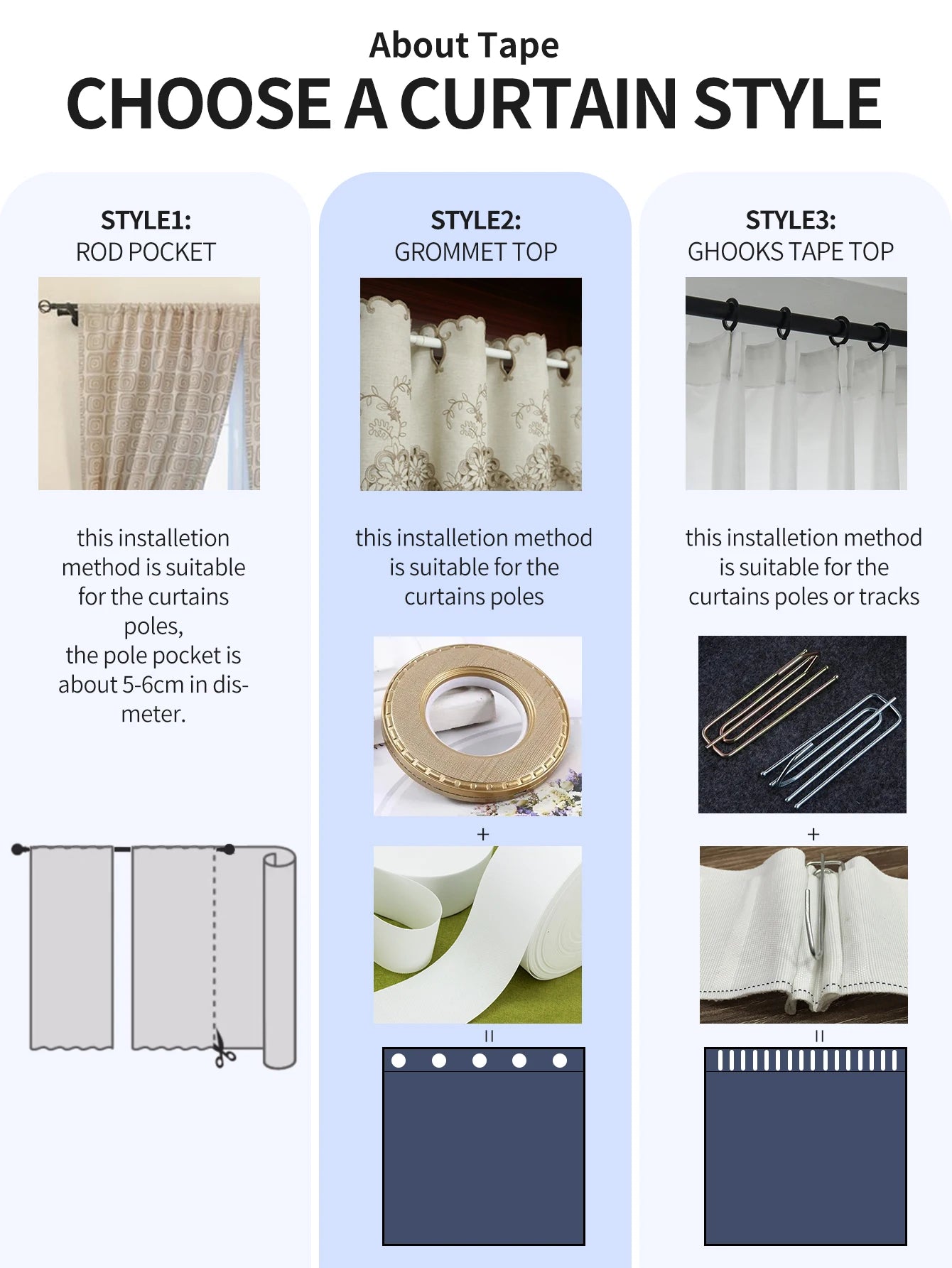 Blackout Sunshade Curtains