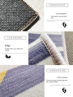 Round Flannel Area Rug