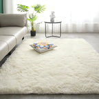 Nordic Tie-Dye Long Pile Area Rug