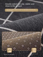 Round Flannel Area Rug