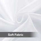 White Sheer Curtains