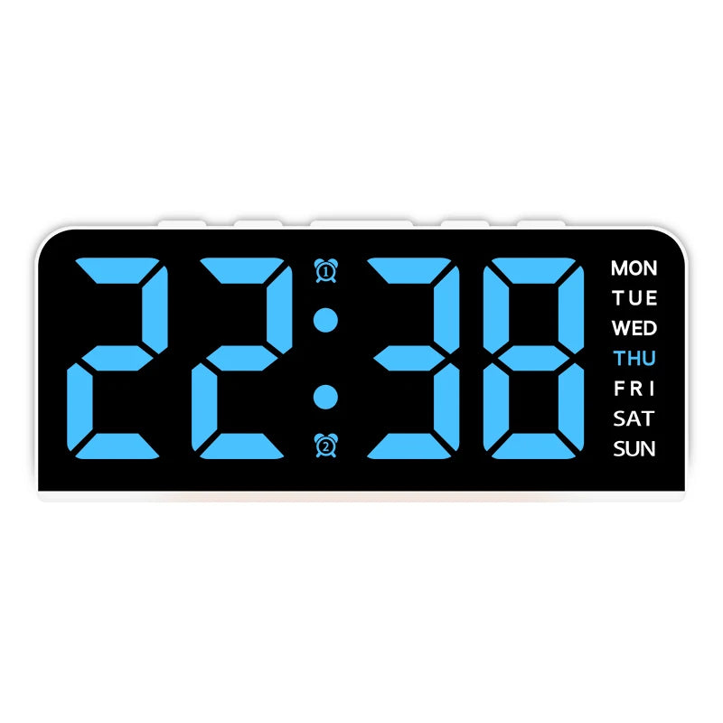 USB LED Alarm Clock with Mood Light
