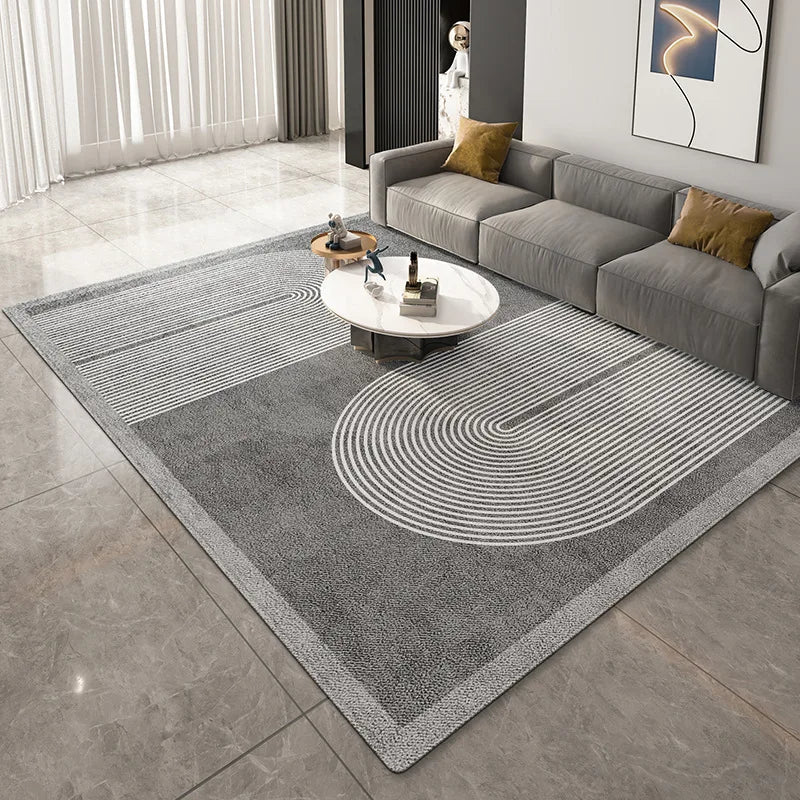 Modern Minimalist Washable Area Rug