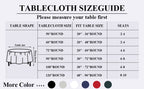 Solid Color Round Tablecloth