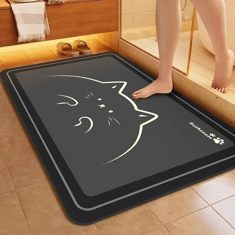 Quick-Dry Anti-Slip Bathroom Rug