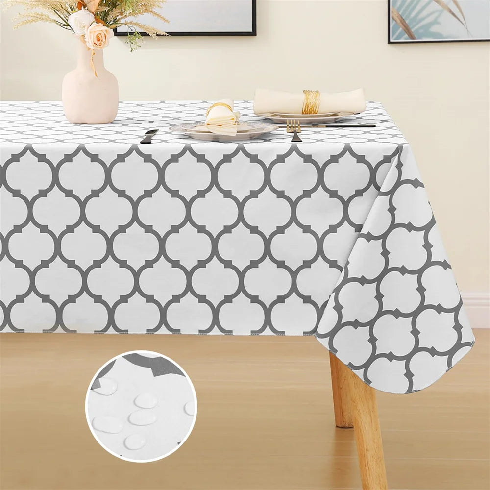 Waterproof PVC Rectangular Tablecloth