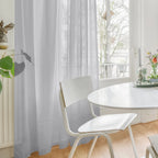 White Sheer Curtains