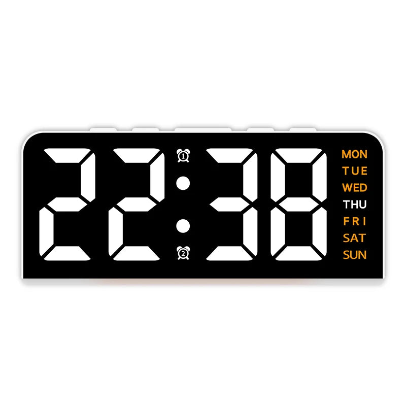 USB LED Alarm Clock with Mood Light