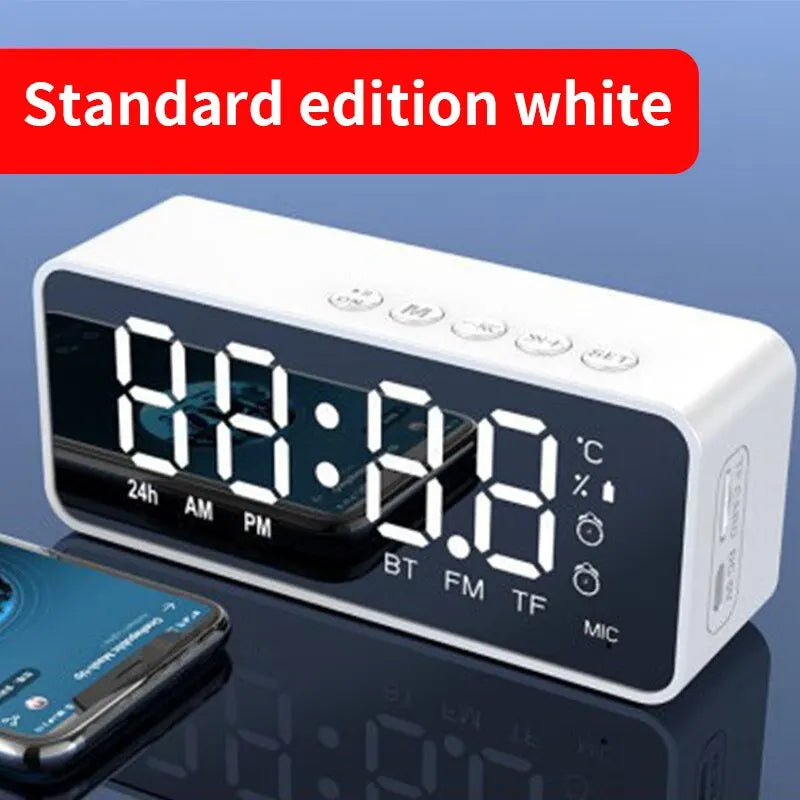 Mini Bluetooth Speaker Alarm Clock