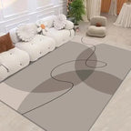 Modern Minimalist Washable Area Rug