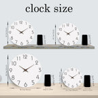 Modern Wooden Silent Wall Clock